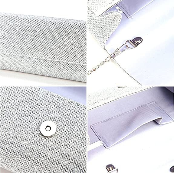 Evening Bag Clutch Purses for Women Ladies Sparkling Party Handbag Wedding Bag