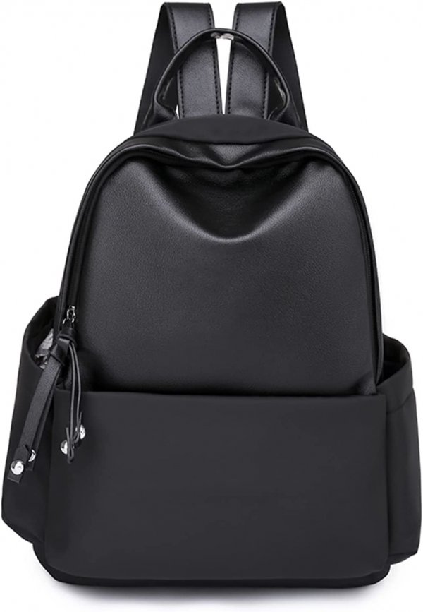 Leather Backpack Purse for Women Laptop Backpacks Travel Crossbody Bag